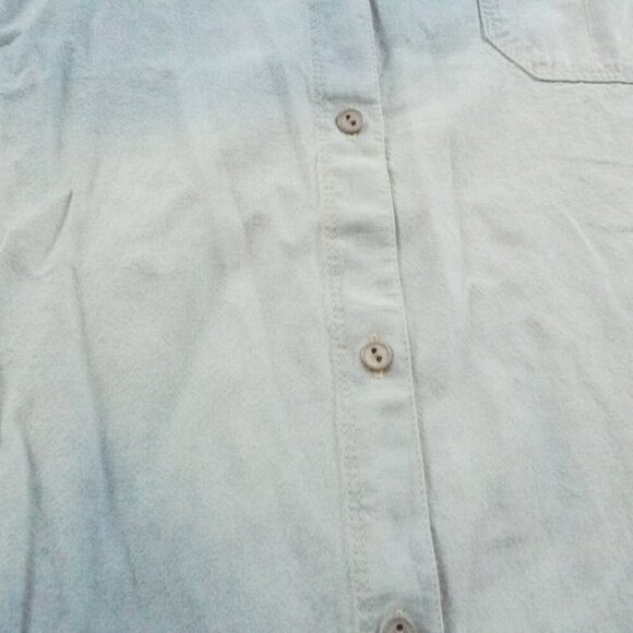 J. Jill Soft Blue Button Down Shirt - Picture 2 of 11